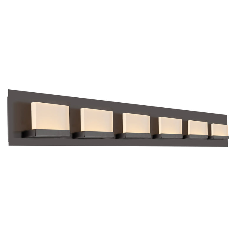 Everett 48" Modern 6-Light 60W Integrated LED (360W eq.) Bathroom / Vanity Light