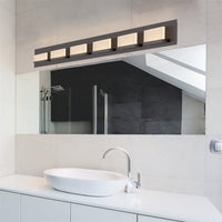 Everett 48" Modern 6-Light 60W Integrated LED (360W eq.) Bathroom / Vanity Light