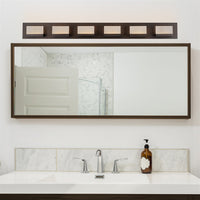 Everett 48" Modern 6-Light 60W Integrated LED (360W eq.) Bathroom / Vanity Light