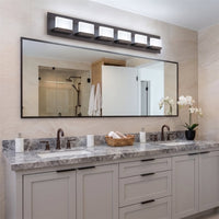 Everett 48" Modern 6-Light 60W Integrated LED (360W eq.) Bathroom / Vanity Light