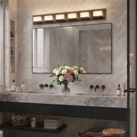Everett 48" Modern 6-Light 60W Integrated LED (360W eq.) Bathroom / Vanity Light