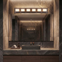 Everett 48" Modern 6-Light 60W Integrated LED (360W eq.) Bathroom / Vanity Light