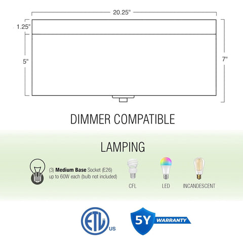 Kira Home Walker 20" Modern Drum Flush Mount Ceiling Light, White Fabric Shade with Frosted Glass Diffuser, 3-Light Large Close to Ceiling Fixture, Brushed Nickel Finish
