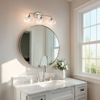 Video: Marina 26" Modern 3-Light Vanity / Bathroom Light