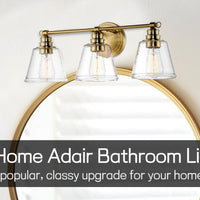 Video: Adair 23" Modern 3-Light Farmhouse Vanity / Bathroom Light