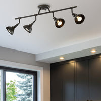 Video: Broadway 30" Industrial 4-Light Directional Track Lighting