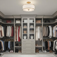 Video: Chloe 15" Retro Modern 3-Light Semi-Flush Mount Ceiling Light