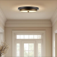 Video: Hermosa 14" Modern Integrated 24W LED Semi Flush Mount Ceiling Light