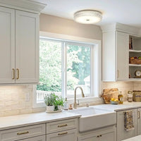Video: Maxine 15" Modern Integrated 20W LED (120W eq.) Flush Mount Ceiling Light