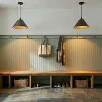 Video: Kira Home 14" Industrial Metal Cone Replacement Shades, 1-5/8" Fitter Opening for Threaded Medium Base Socket, 6.75" x 14.25", Aged Bronze Finish, 3-Pack