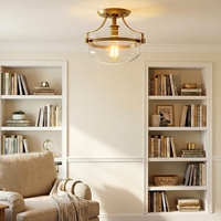 Video: Zurich 12" Rustic Farmhouse Semi-Flush Mount Ceiling Light