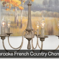 Video: Sherbrooke 24" 5-Light French Country Chandelier