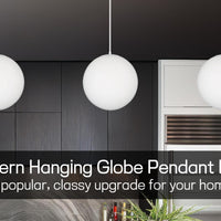 Video: Ceres 12" Mid-Century Modern Hanging Orb Pendant Light