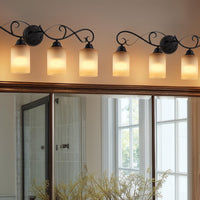 Video: Villa 31" Traditional 4-Light Vanity / Bathroom Light