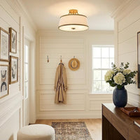Video: Zoey 18" Modern 3-Light Semi-Flush Mount Ceiling Light