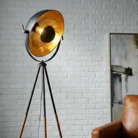 Video: Sulis 58" Modern Industrial Tripod 9W LED Floor Lamp