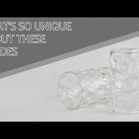 Video: Armada II 7" Clear Hammered Glass Shades / Replacement Glass, 3-Pack