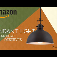 Video: Belle 34" 3-Light Modern Industrial Kitchen Island Light