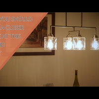 Video: Monroe 28" Modern 4-Light Island Light