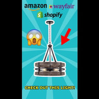 Video: Maybrook 23" 4-Light Modern Farmhouse Chandelier