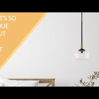 Video: Grove 19" Modern Farmhouse  Pendant Light